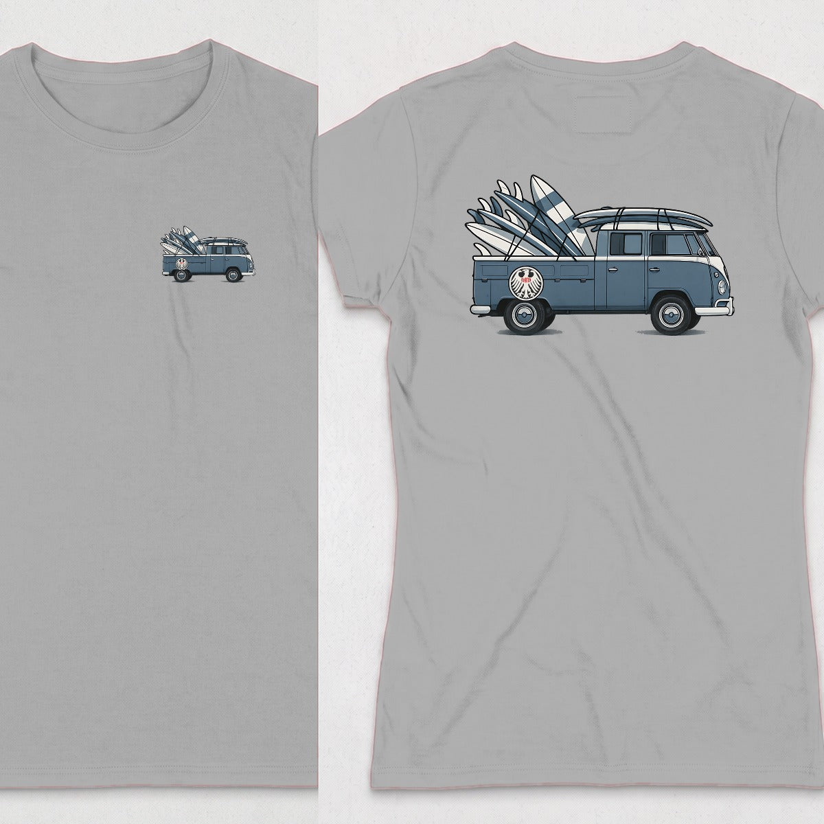 Sport Grey | Left Chest + Back