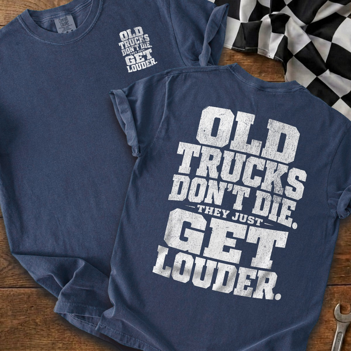 True Navy | Front & Back