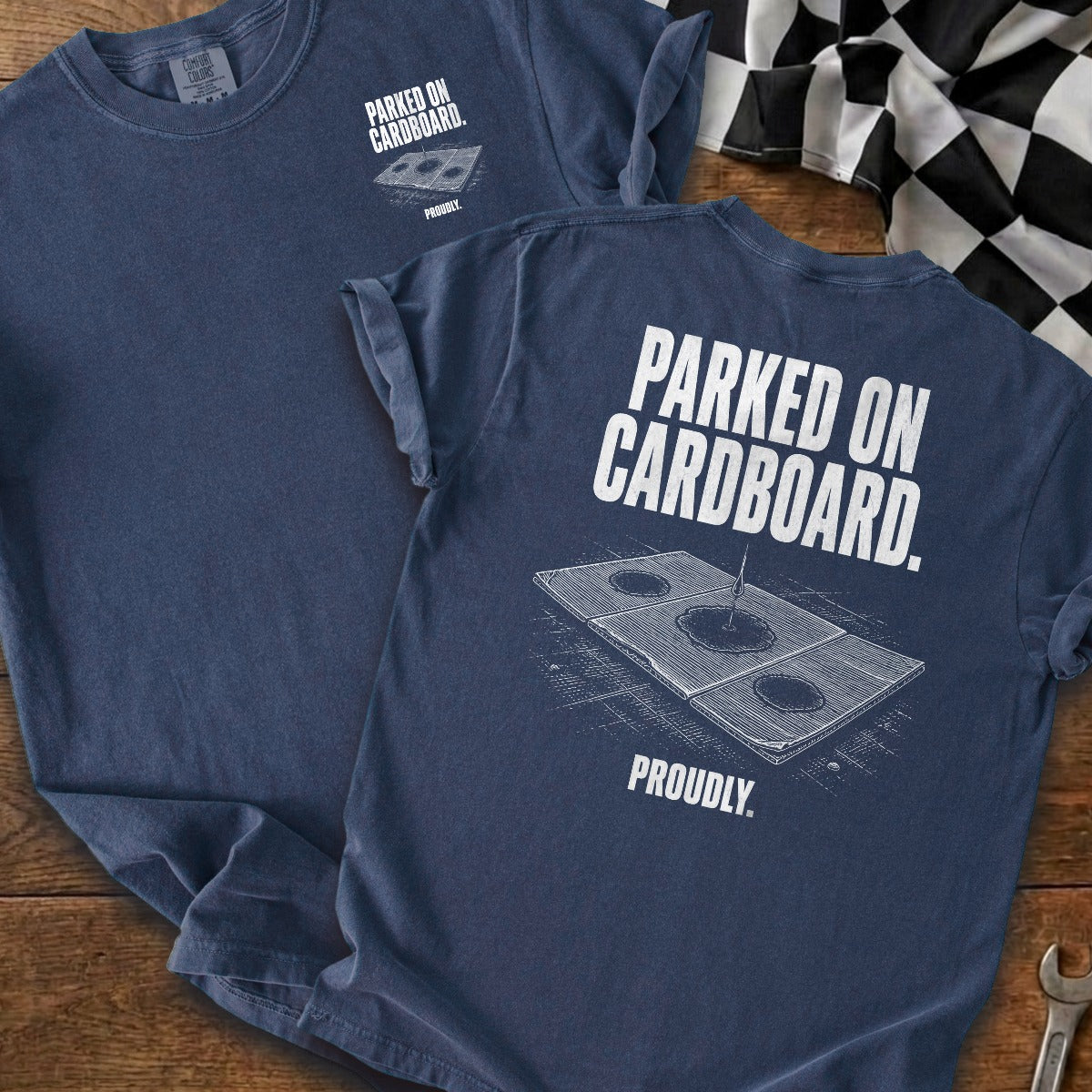True Navy | Front & Back