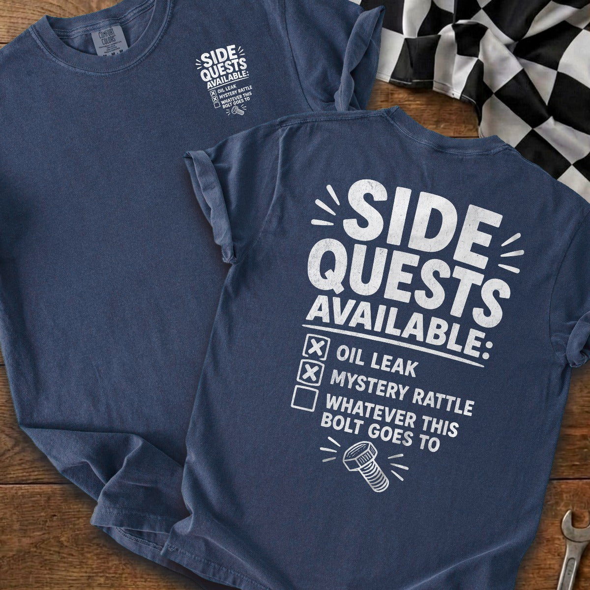 True Navy | Front & Back
