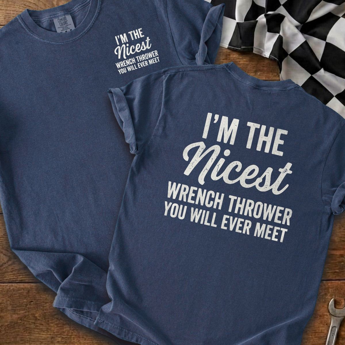 True Navy | Front & Back