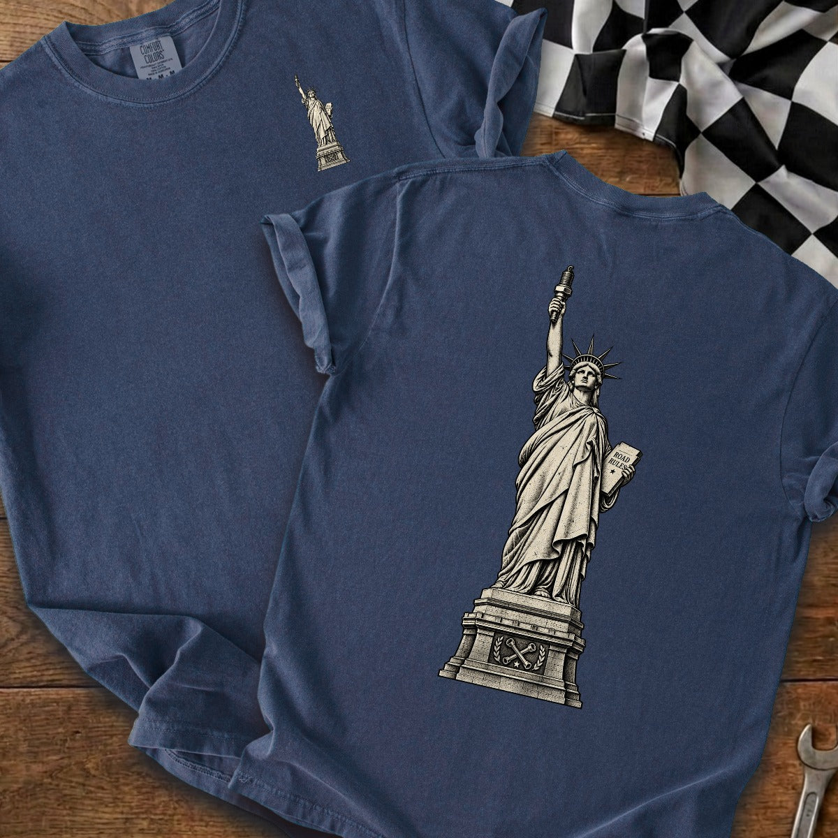 True Navy | Front & Back