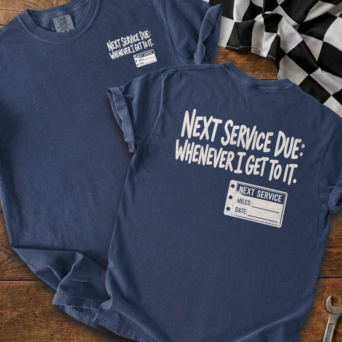 True Navy | Front & Back