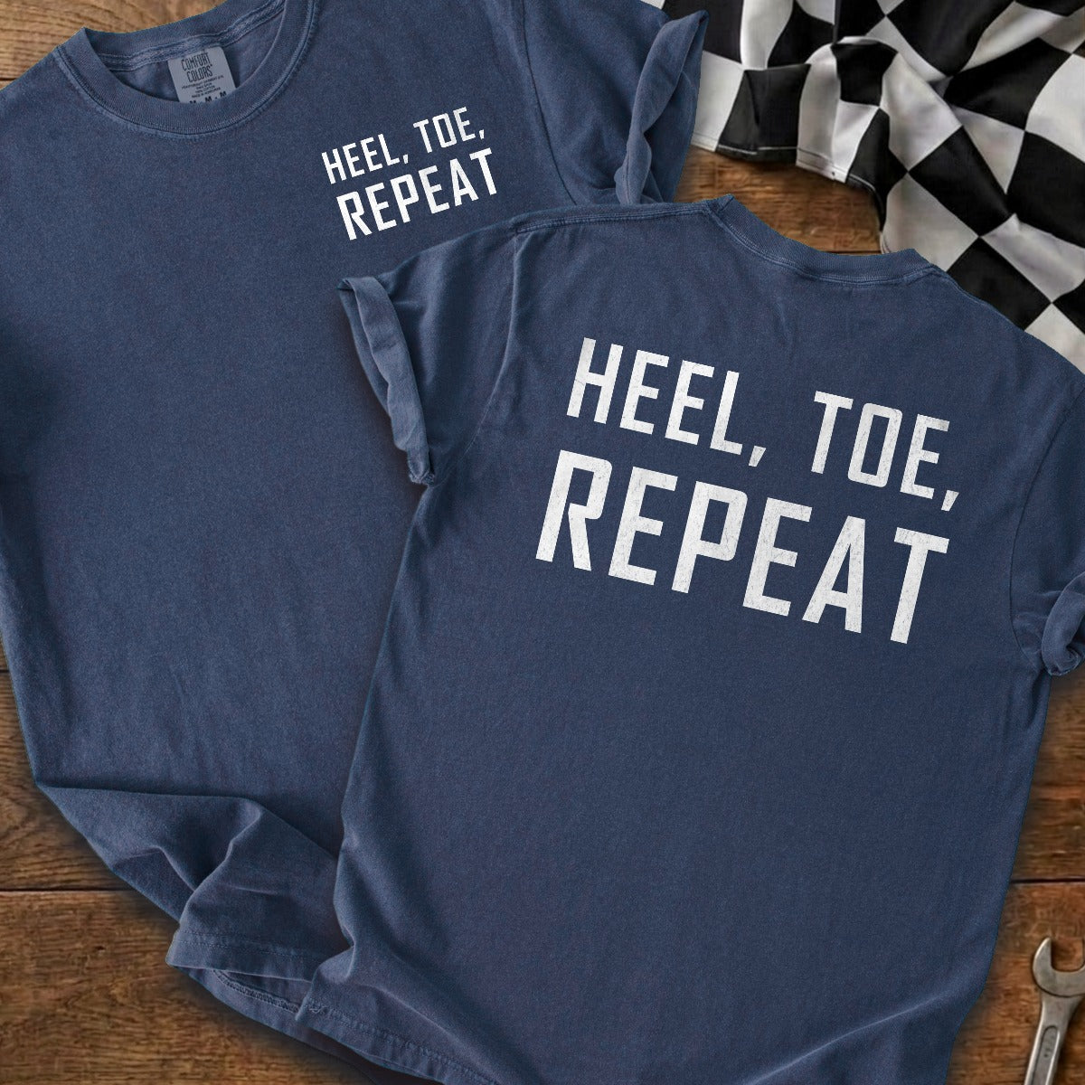 True Navy | Front & Back
