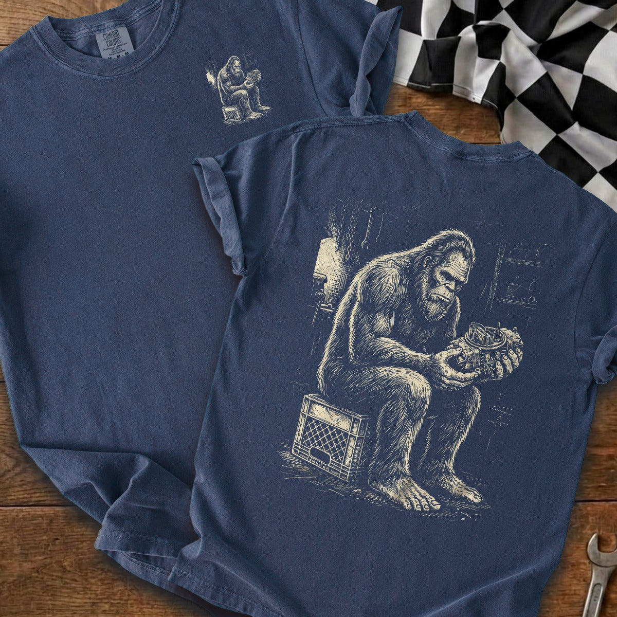 True Navy | Front & Back