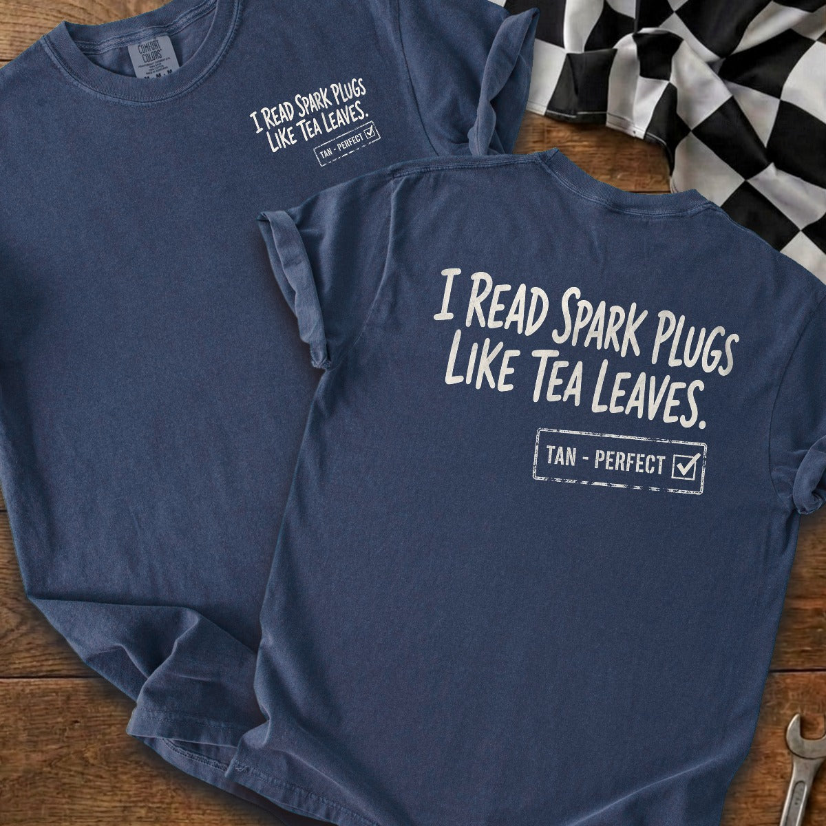 True Navy | Front & Back