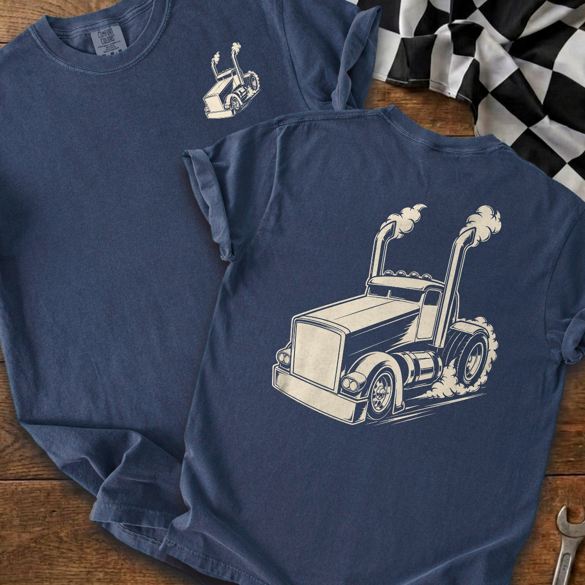True Navy | Front & Back