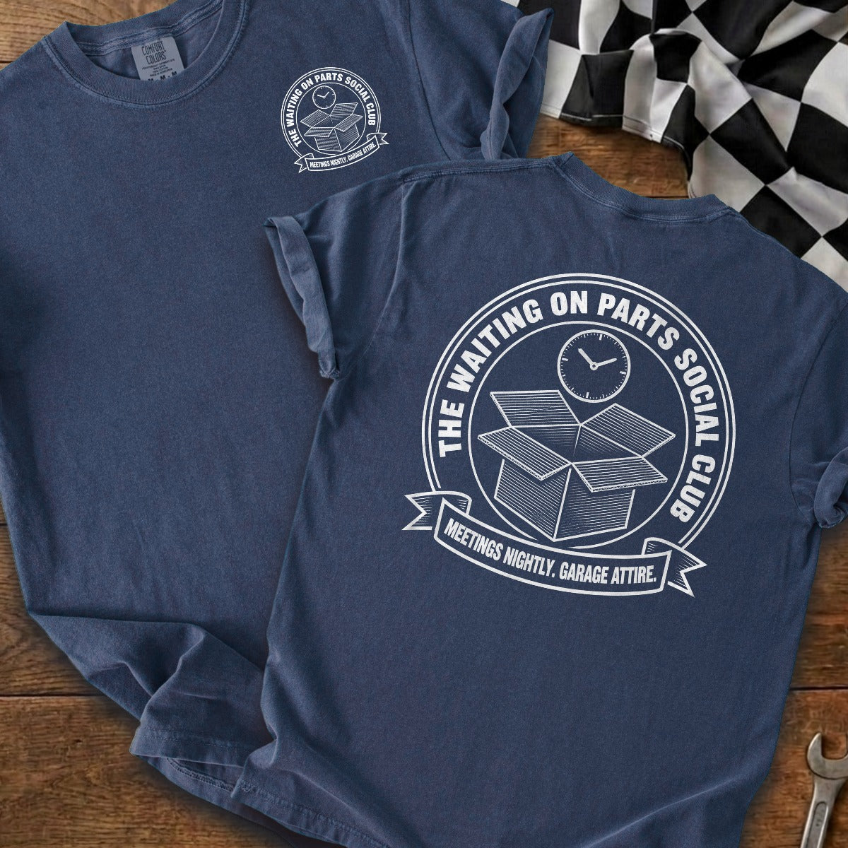 True Navy | Front & Back