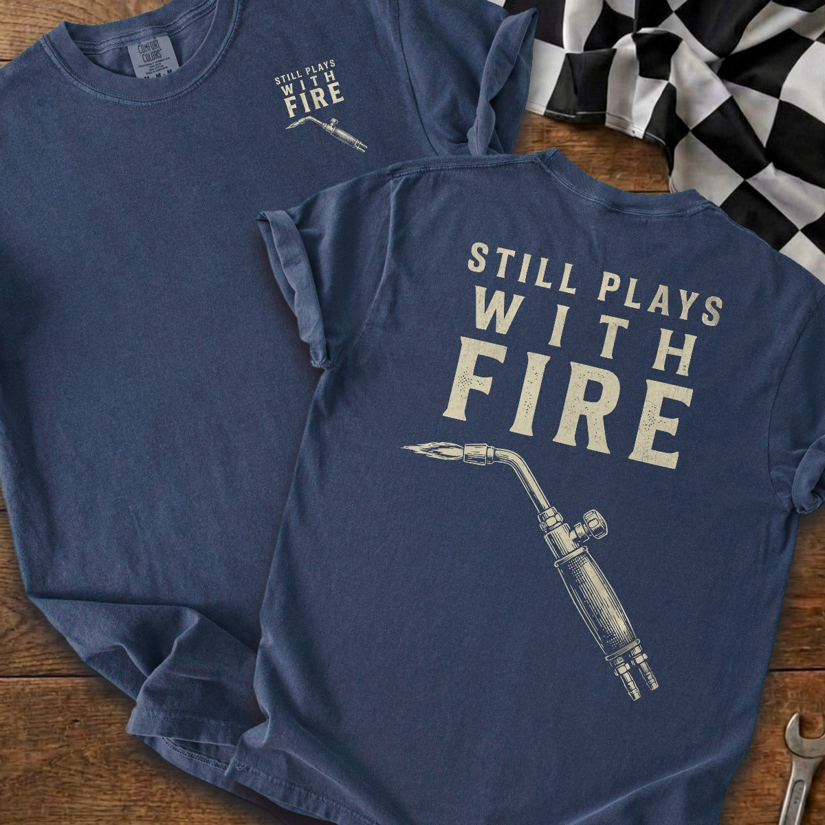 True Navy | Front & Back