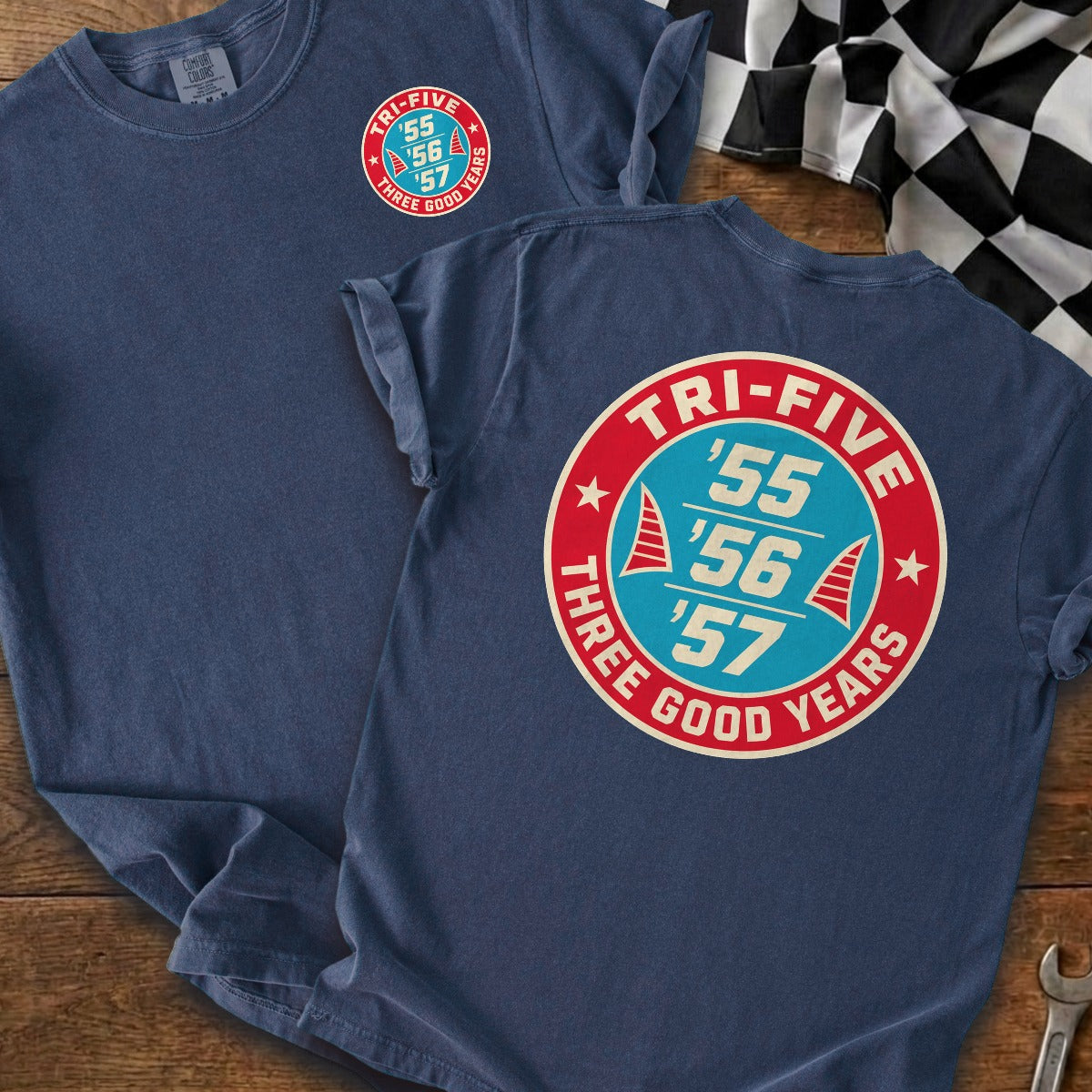 True Navy | Front & Back