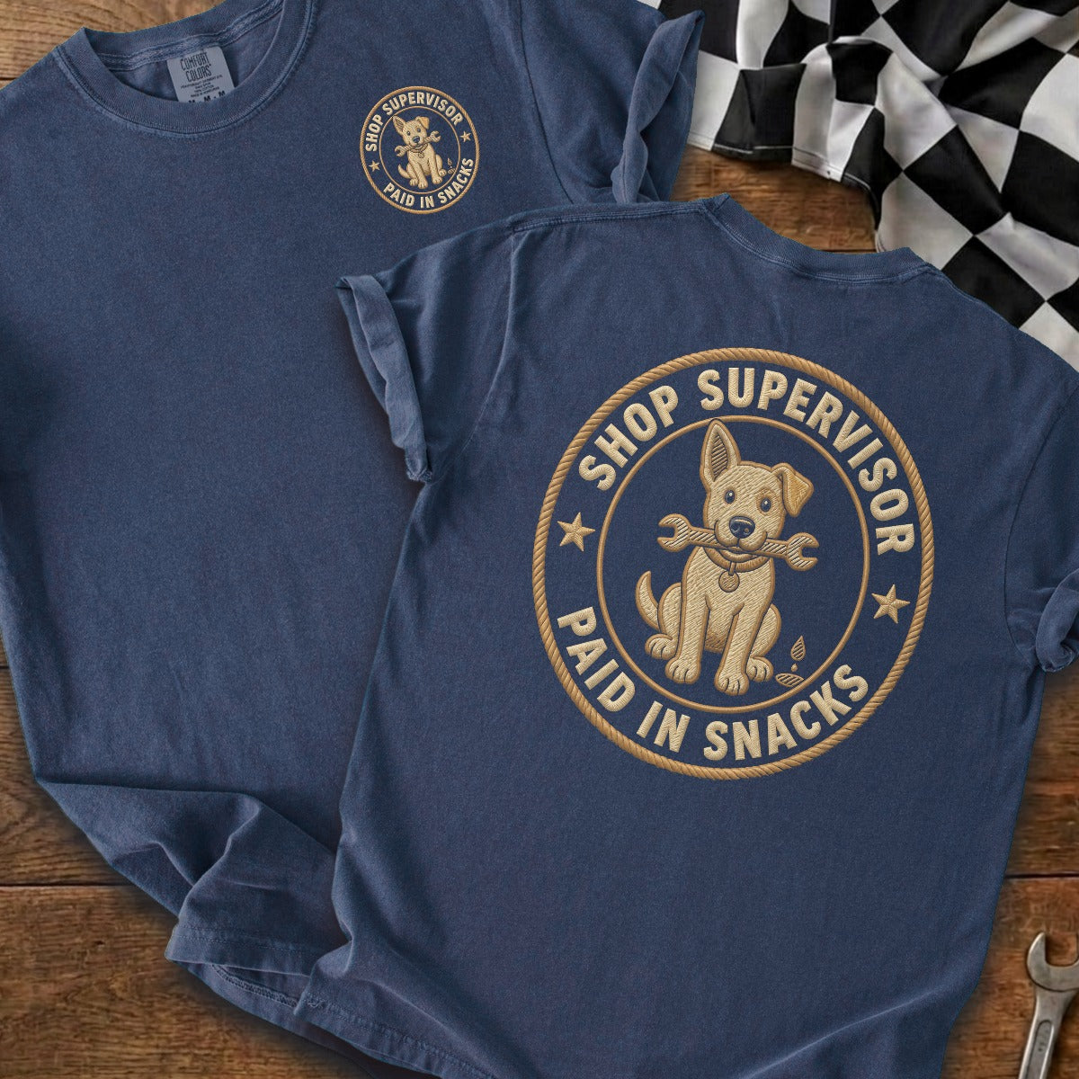 True Navy | Front & Back