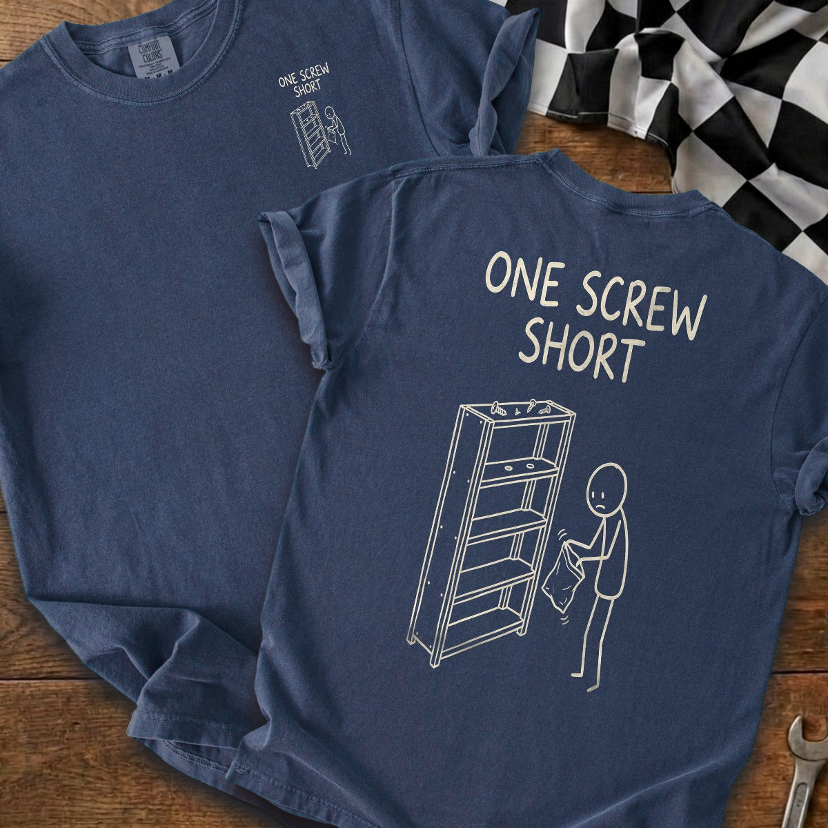 True Navy | Front & Back