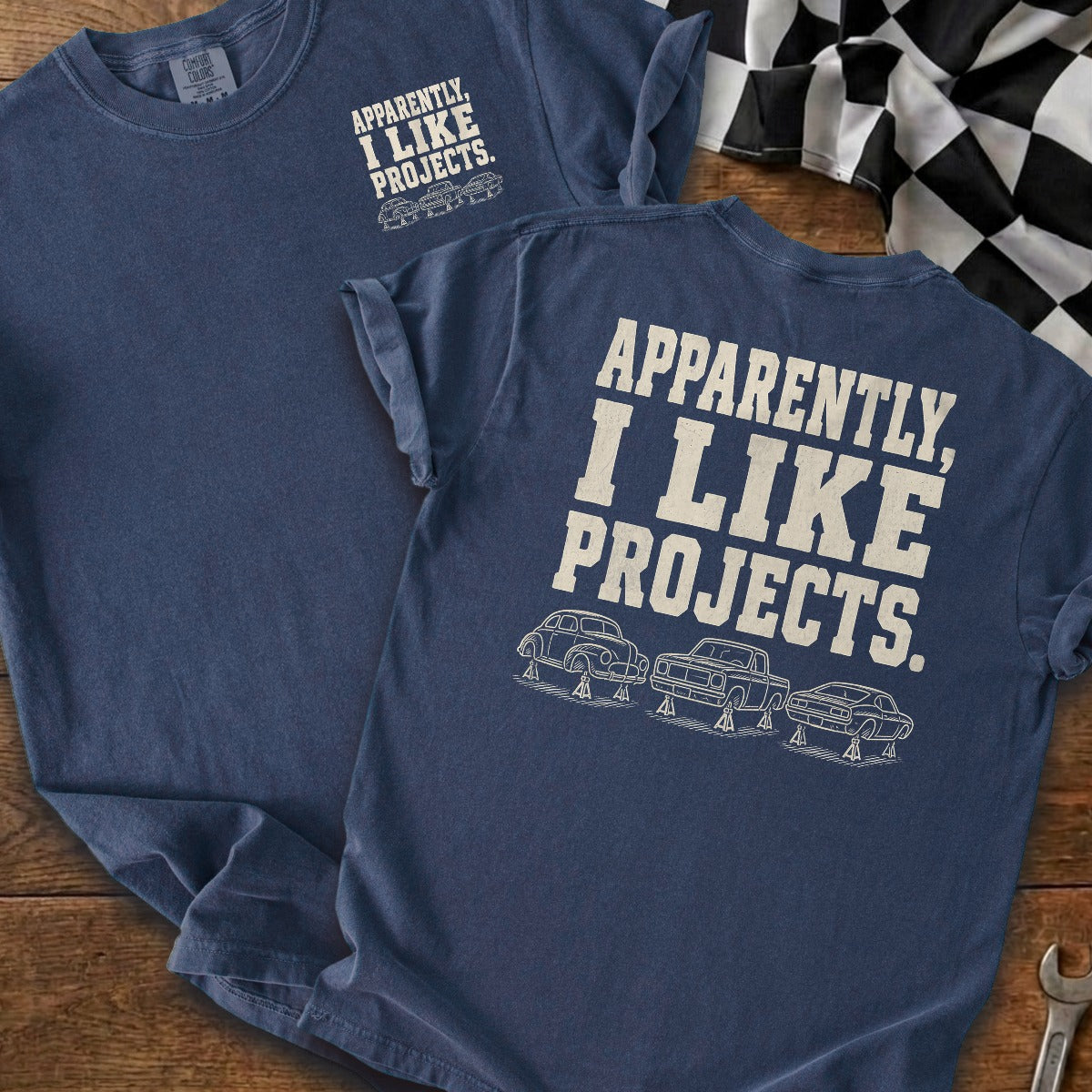 True Navy | Front & Back