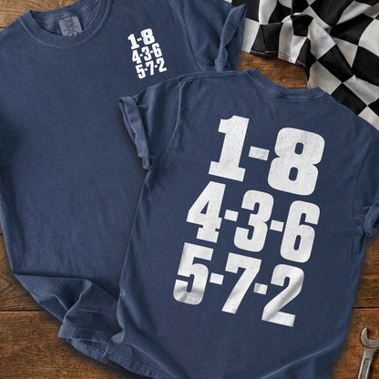 True Navy | Front & Back