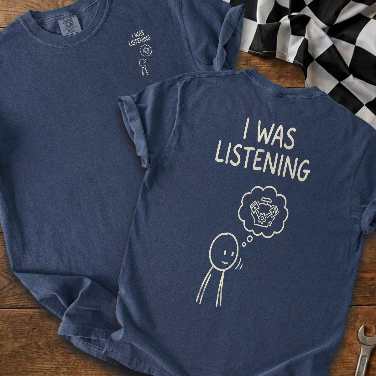 True Navy | Front & Back