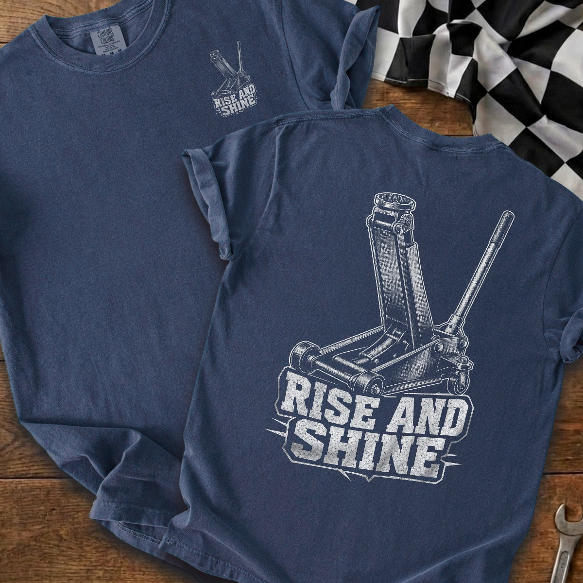 True Navy | Front & Back