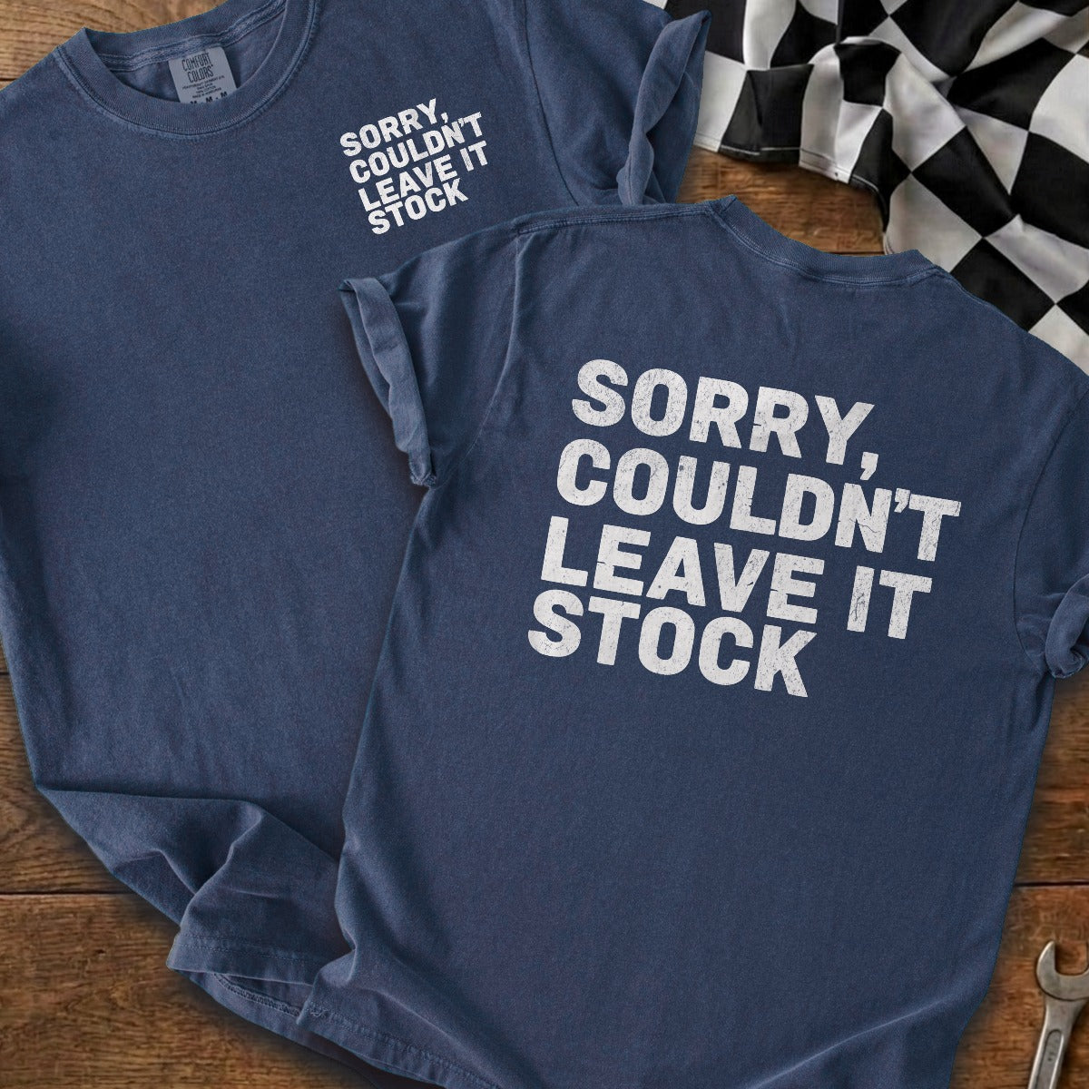 True Navy | Front & Back