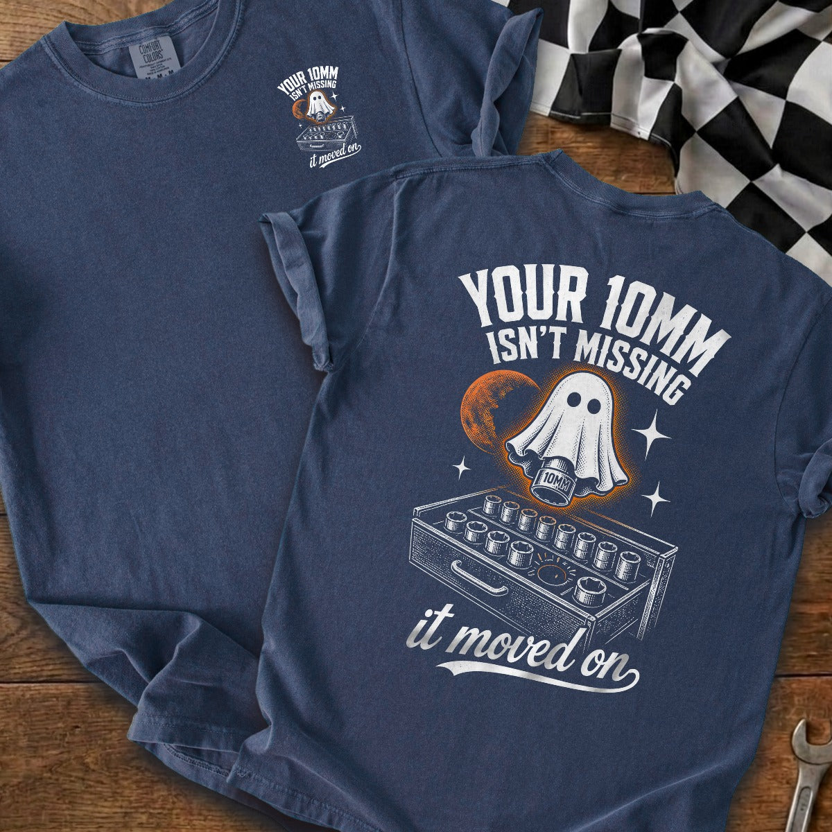 True Navy | Front & Back