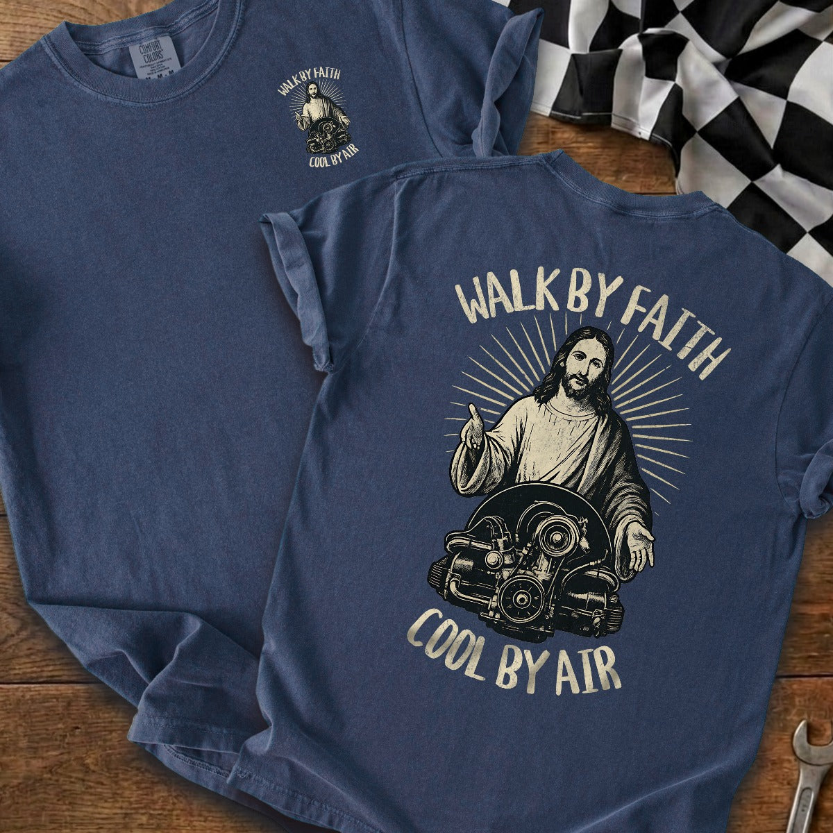 True Navy | Front & Back