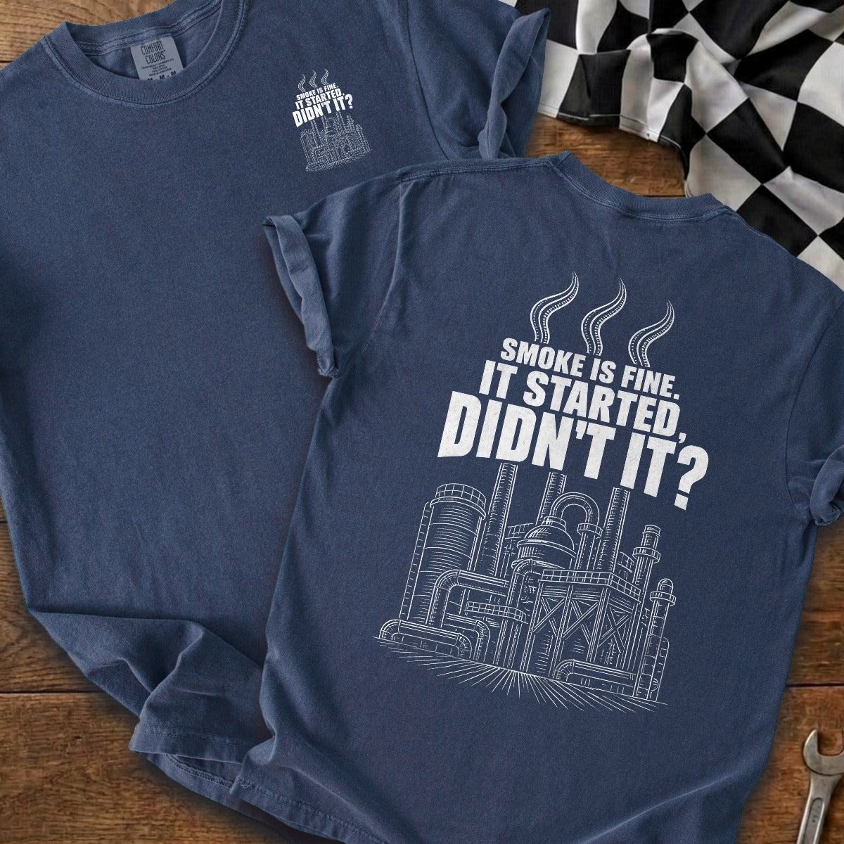 True Navy | Front & Back