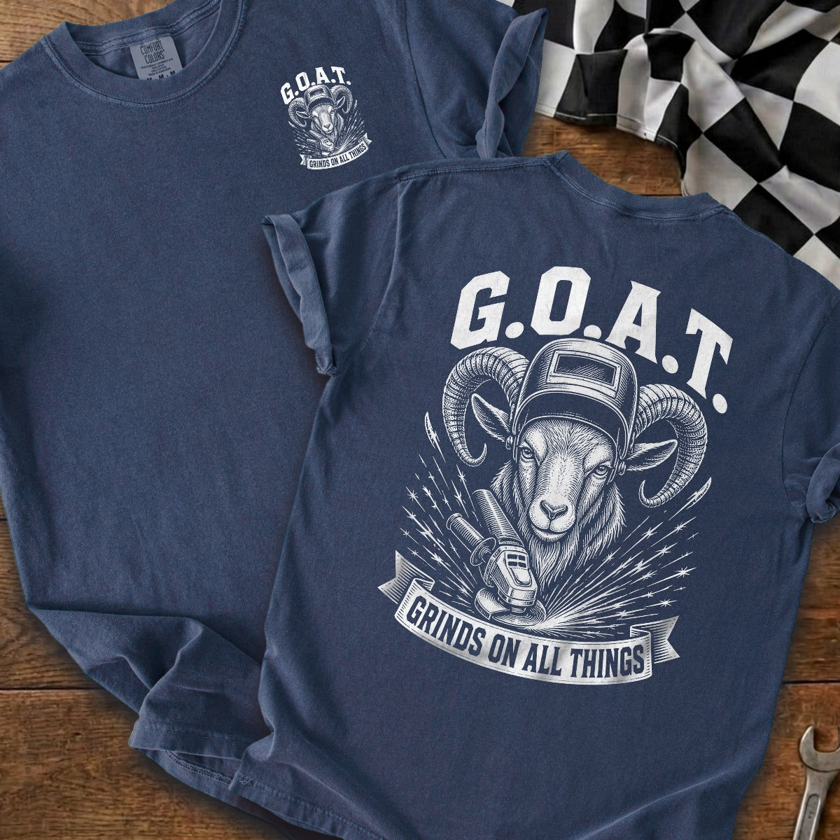 True Navy | Front & Back