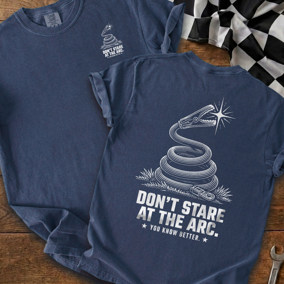 True Navy | Front & Back