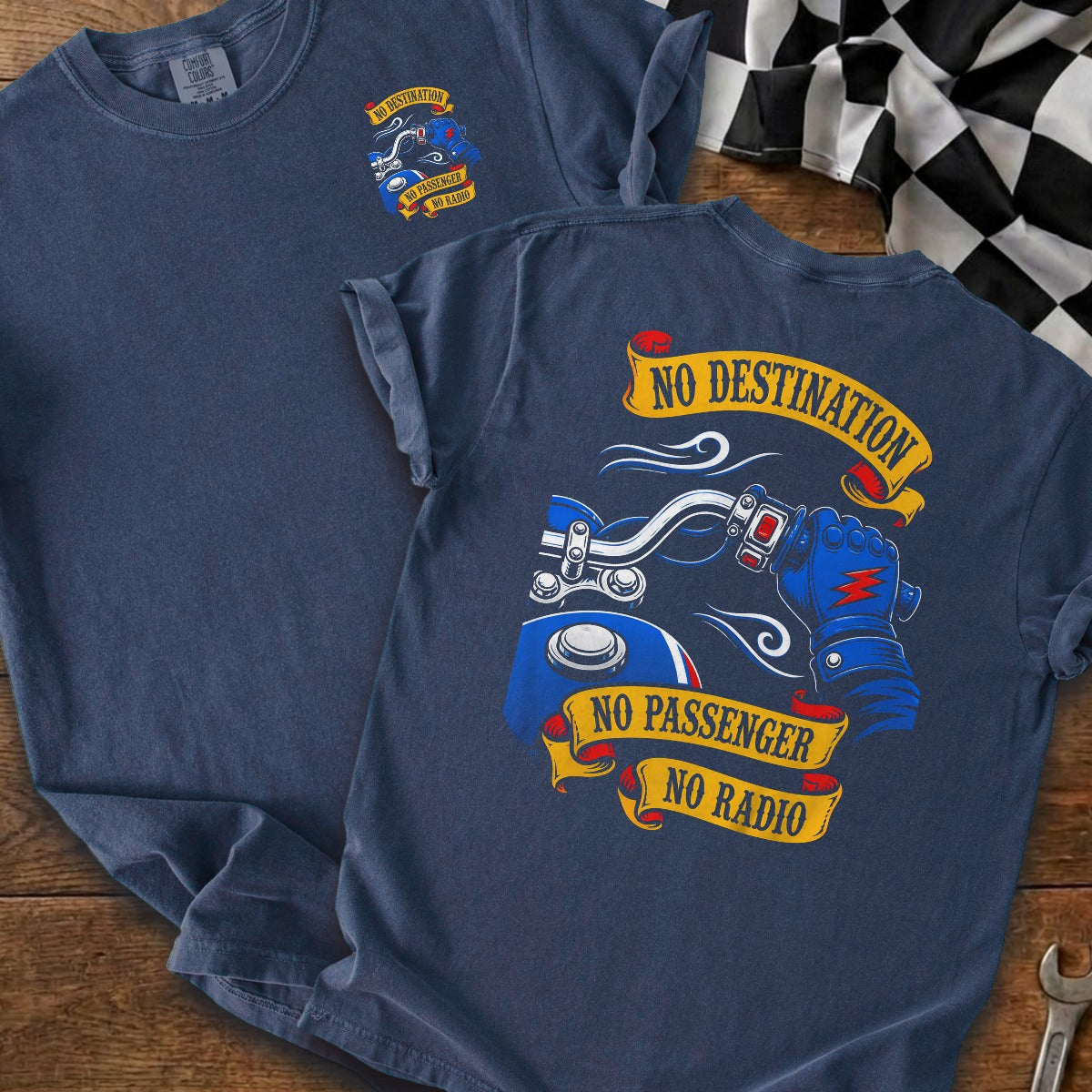 True Navy | Front & Back