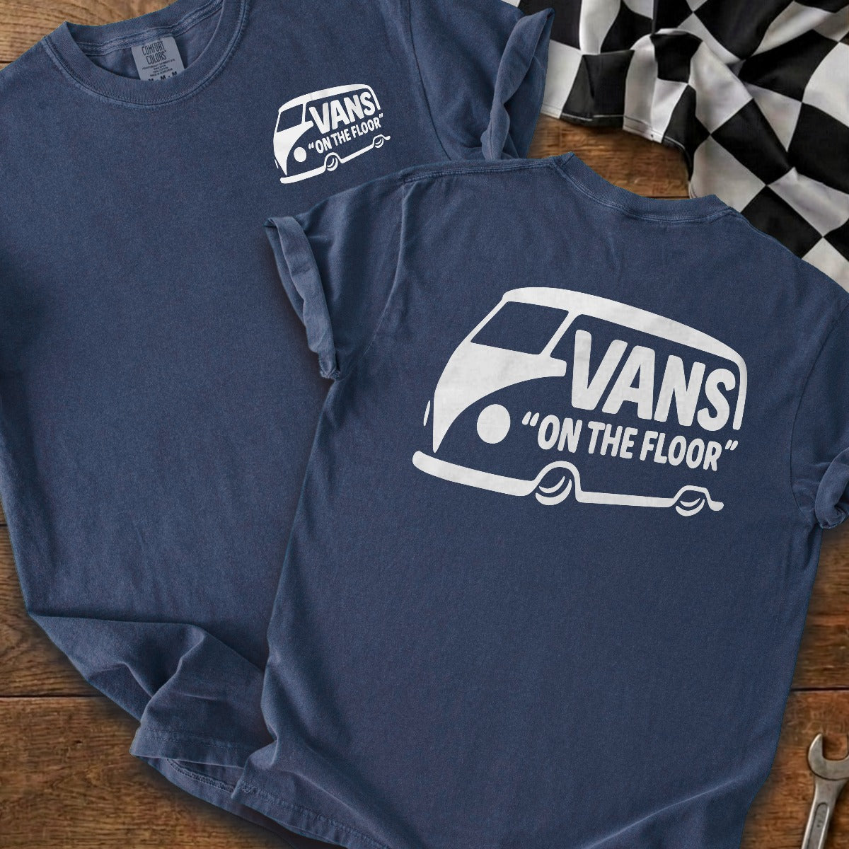 True Navy | Front & Back