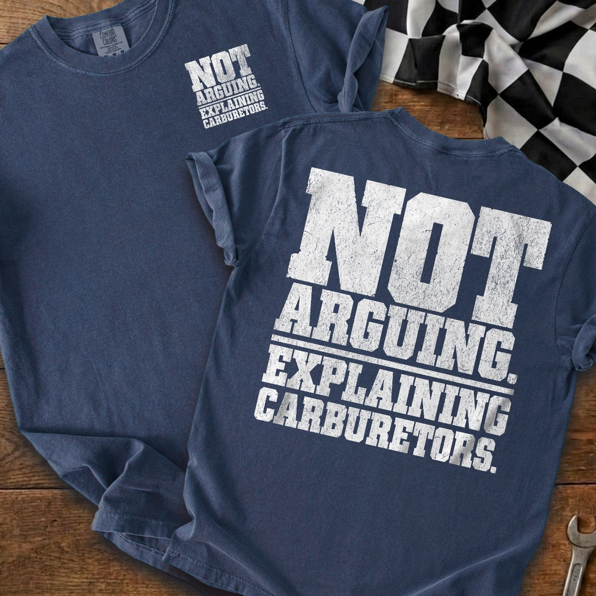 True Navy | Front & Back