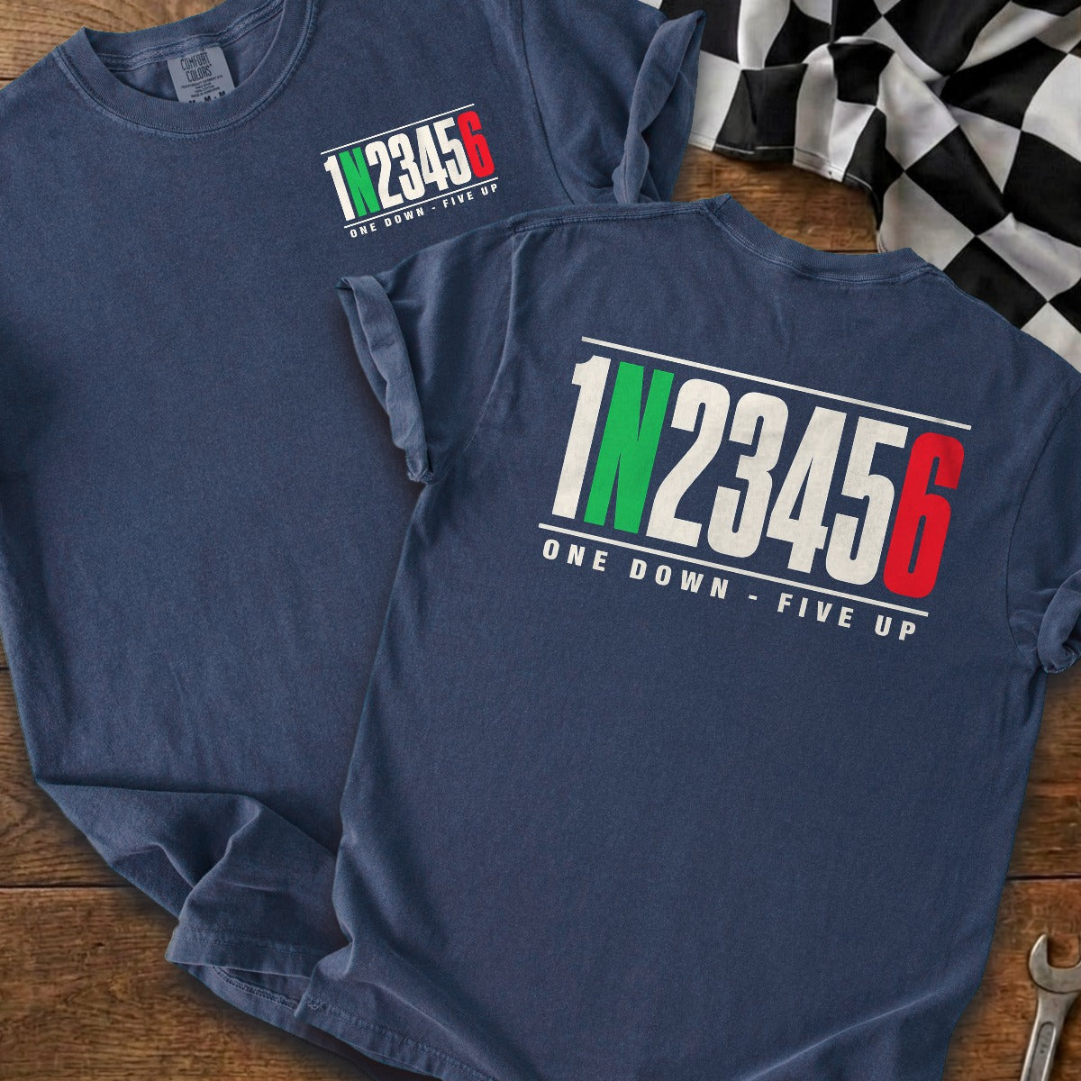 True Navy | Front & Back