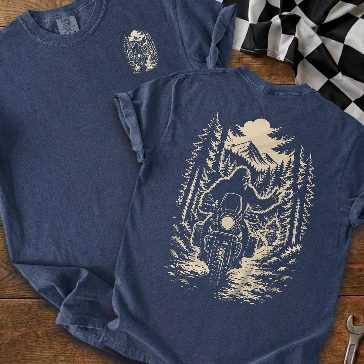 True Navy | Front & Back