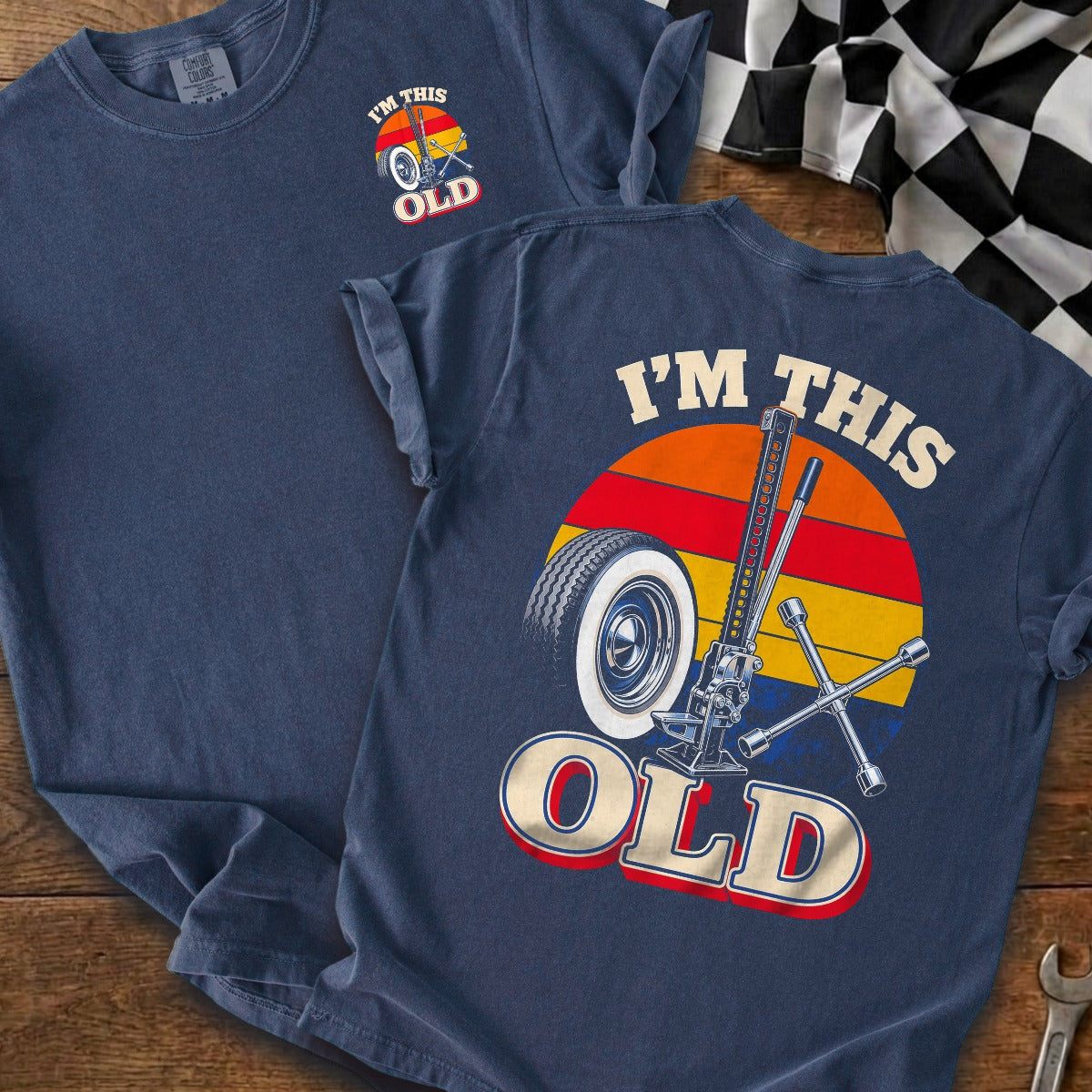 True Navy | Front & Back