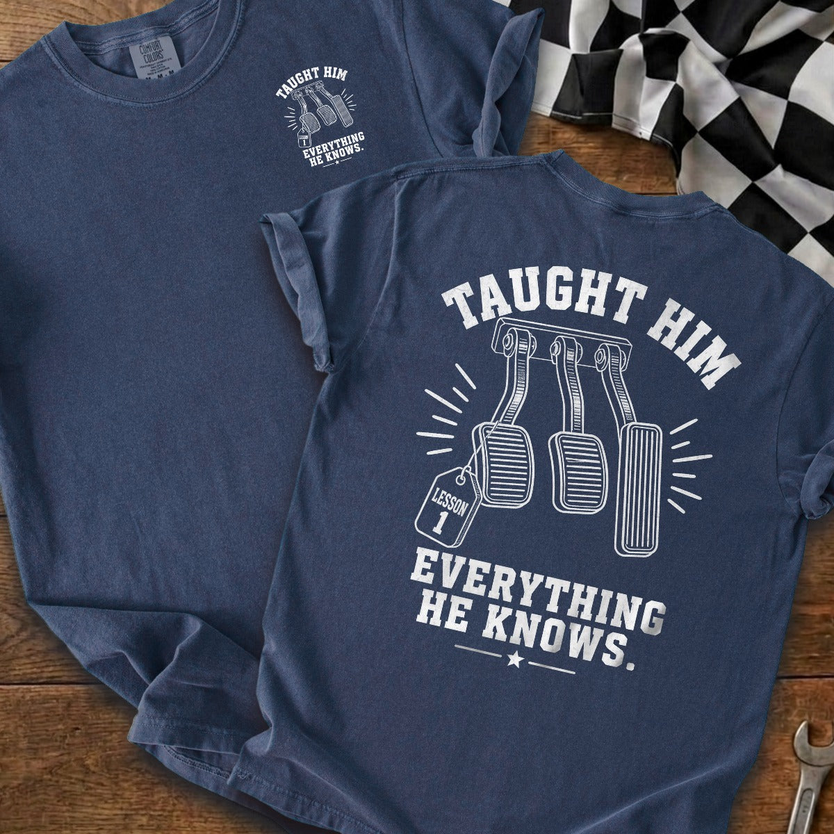 True Navy | Front & Back