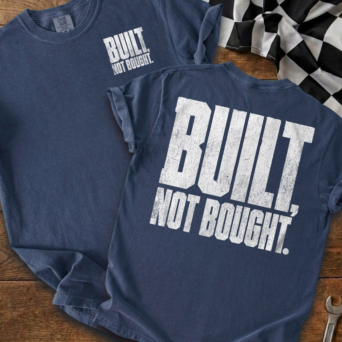 True Navy | Front & Back
