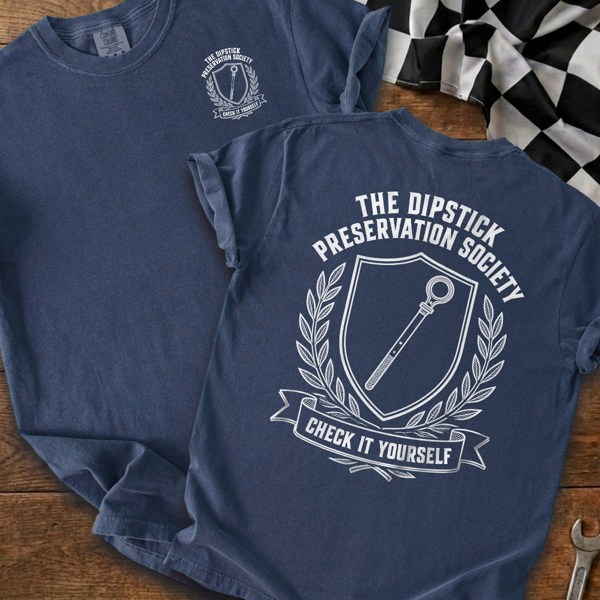 True Navy | Front & Back