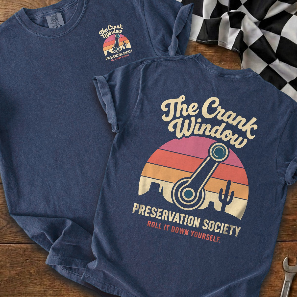 True Navy | Front & Back
