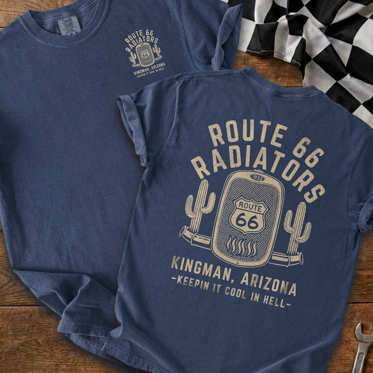 True Navy | Front & Back