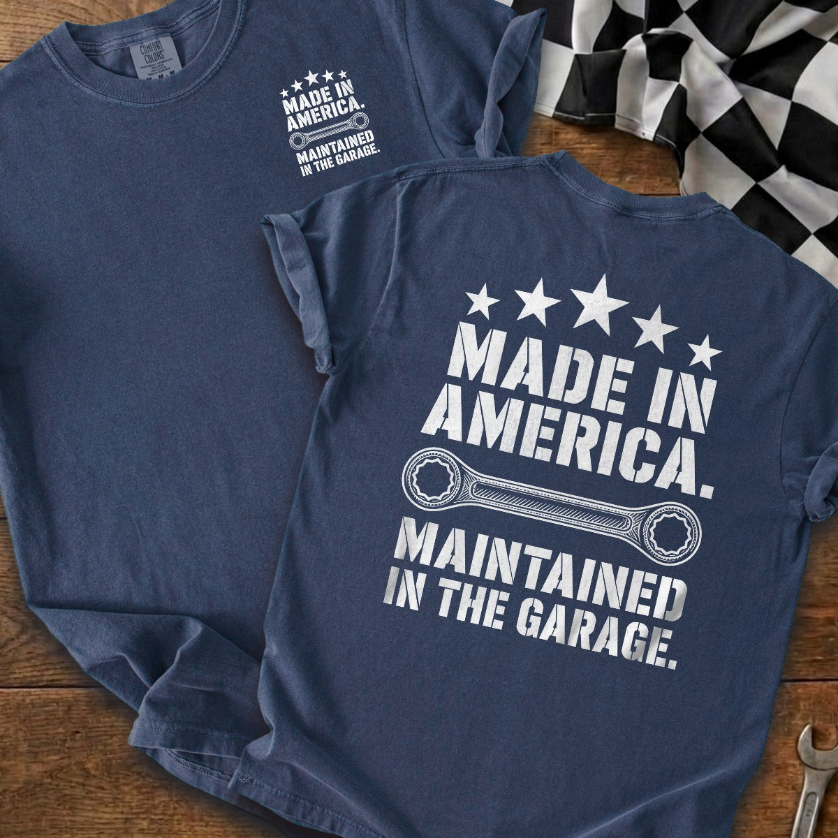 True Navy | Front & Back