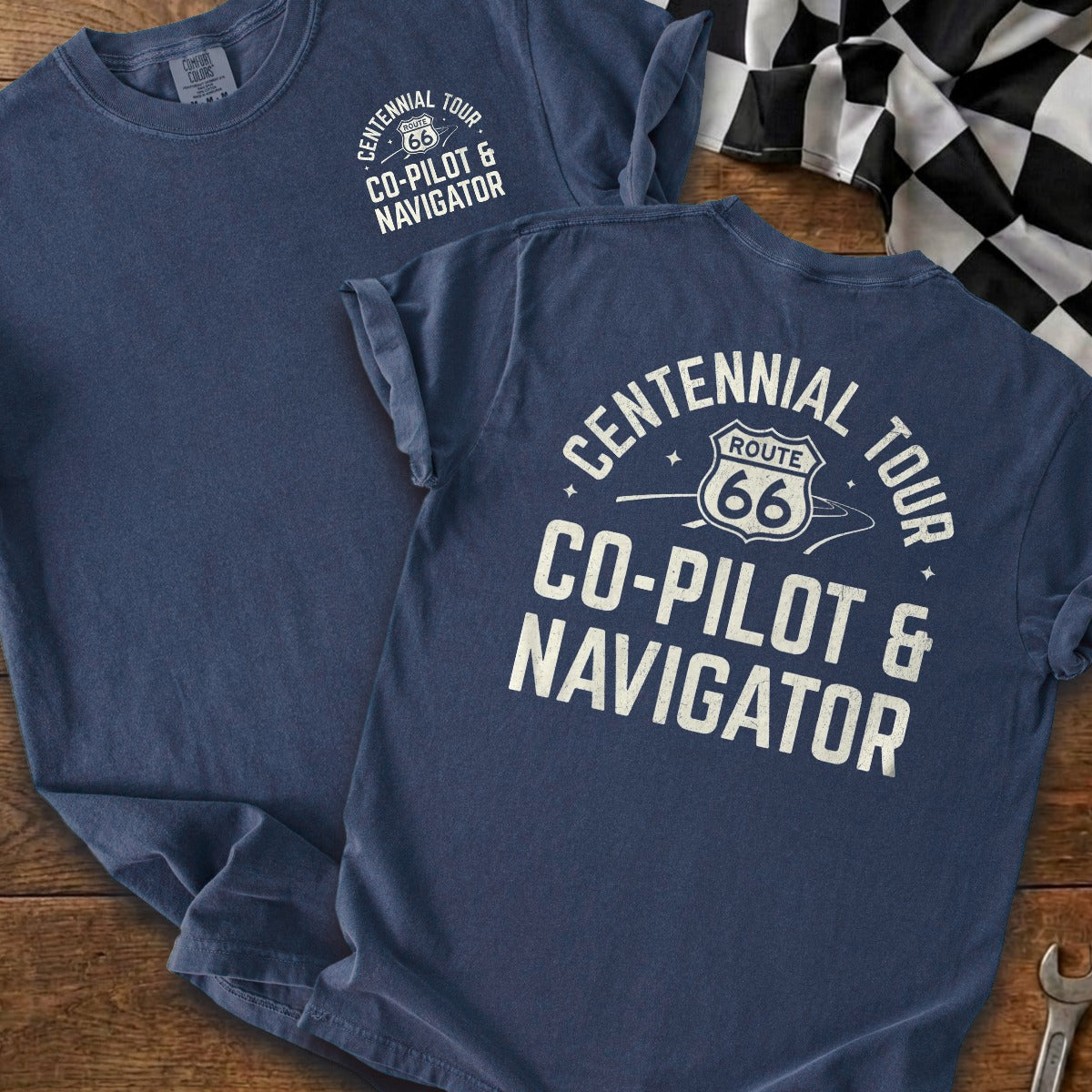 True Navy | Front & Back
