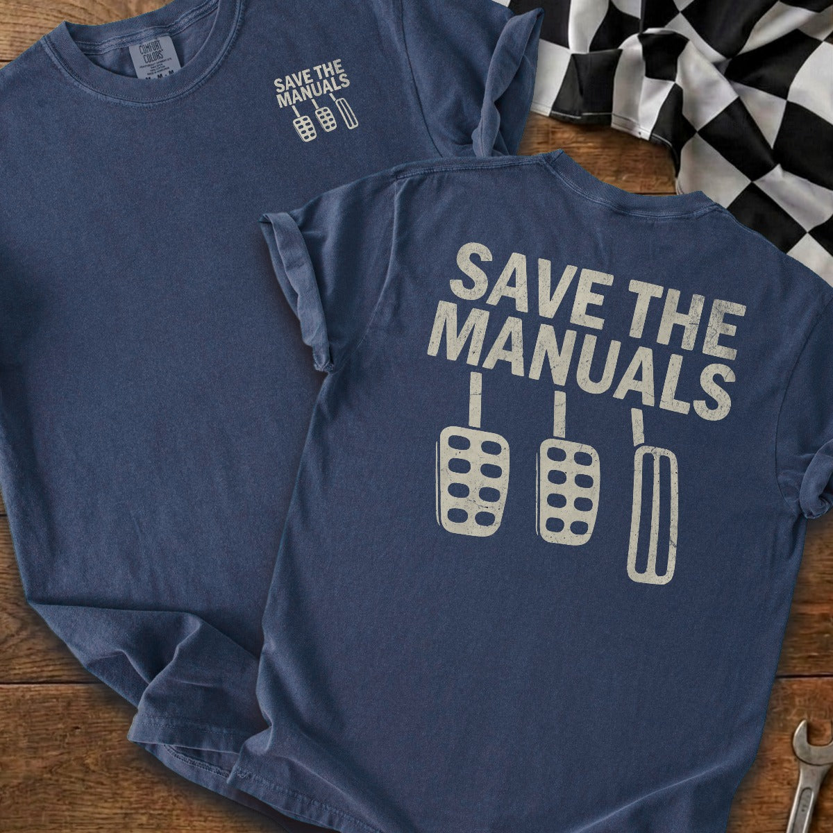 True Navy | Front & Back