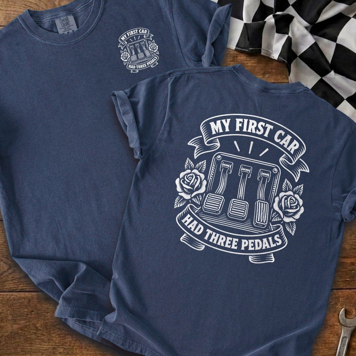 True Navy | Front & Back