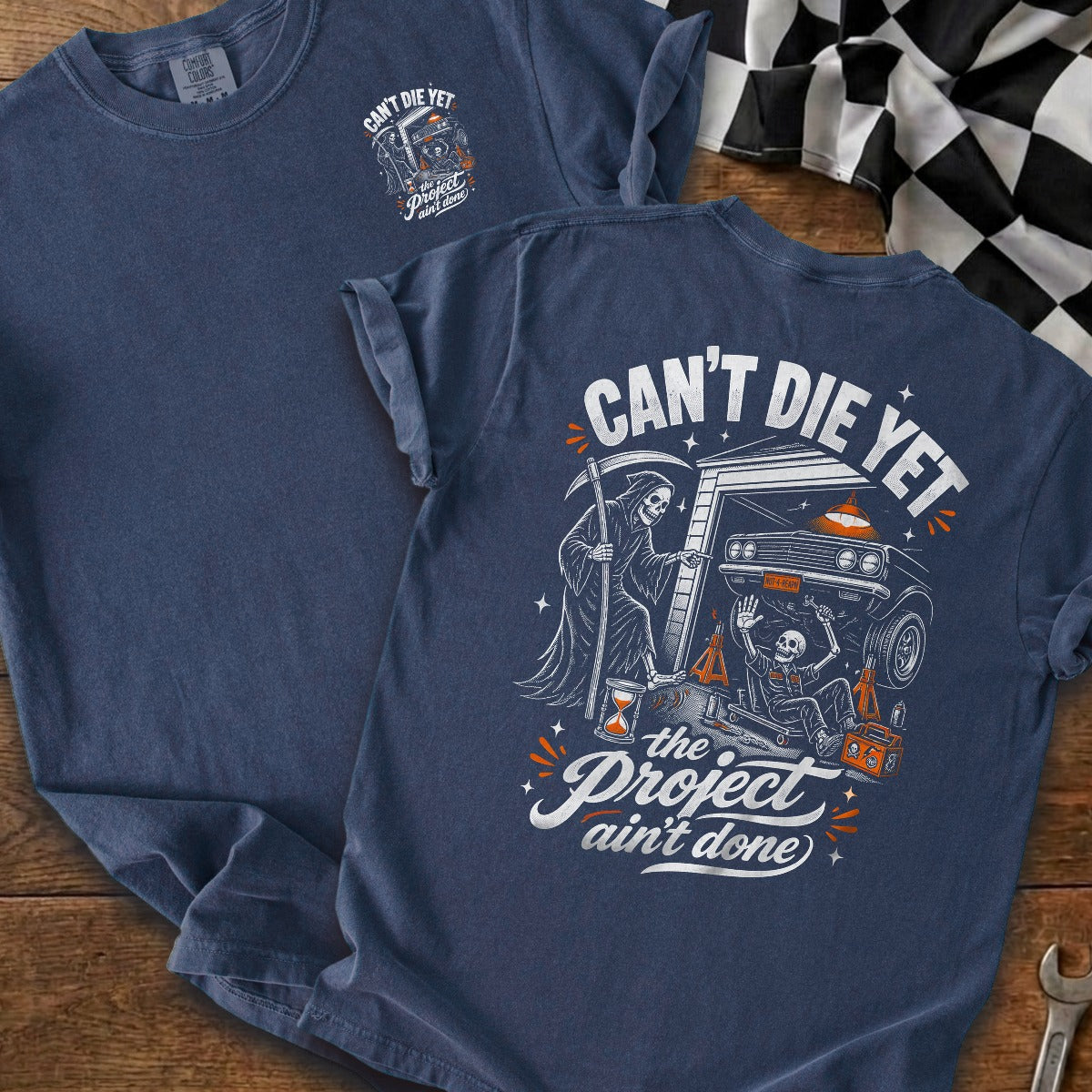True Navy | Front & Back