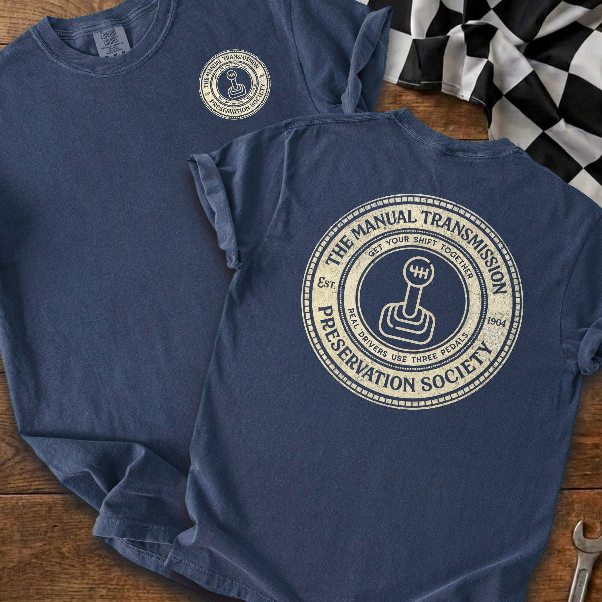 True Navy | Front & Back