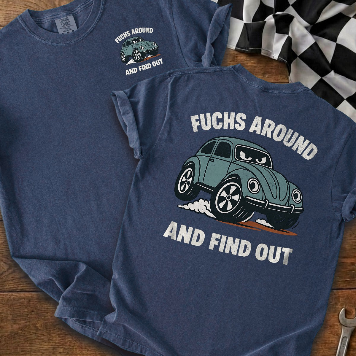 True Navy | Front & Back