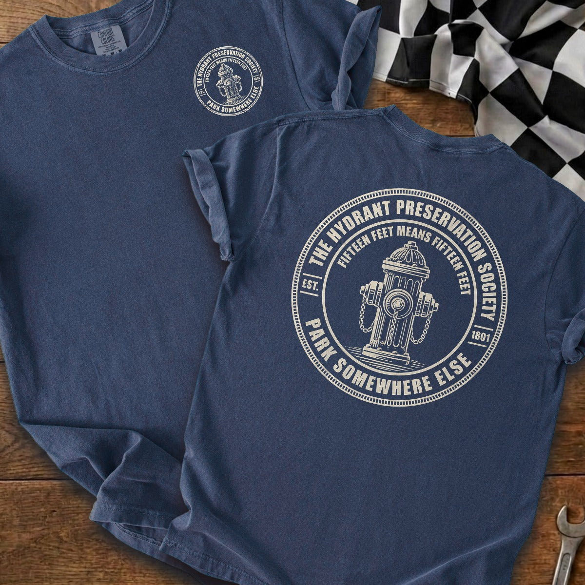 True Navy | Front & Back