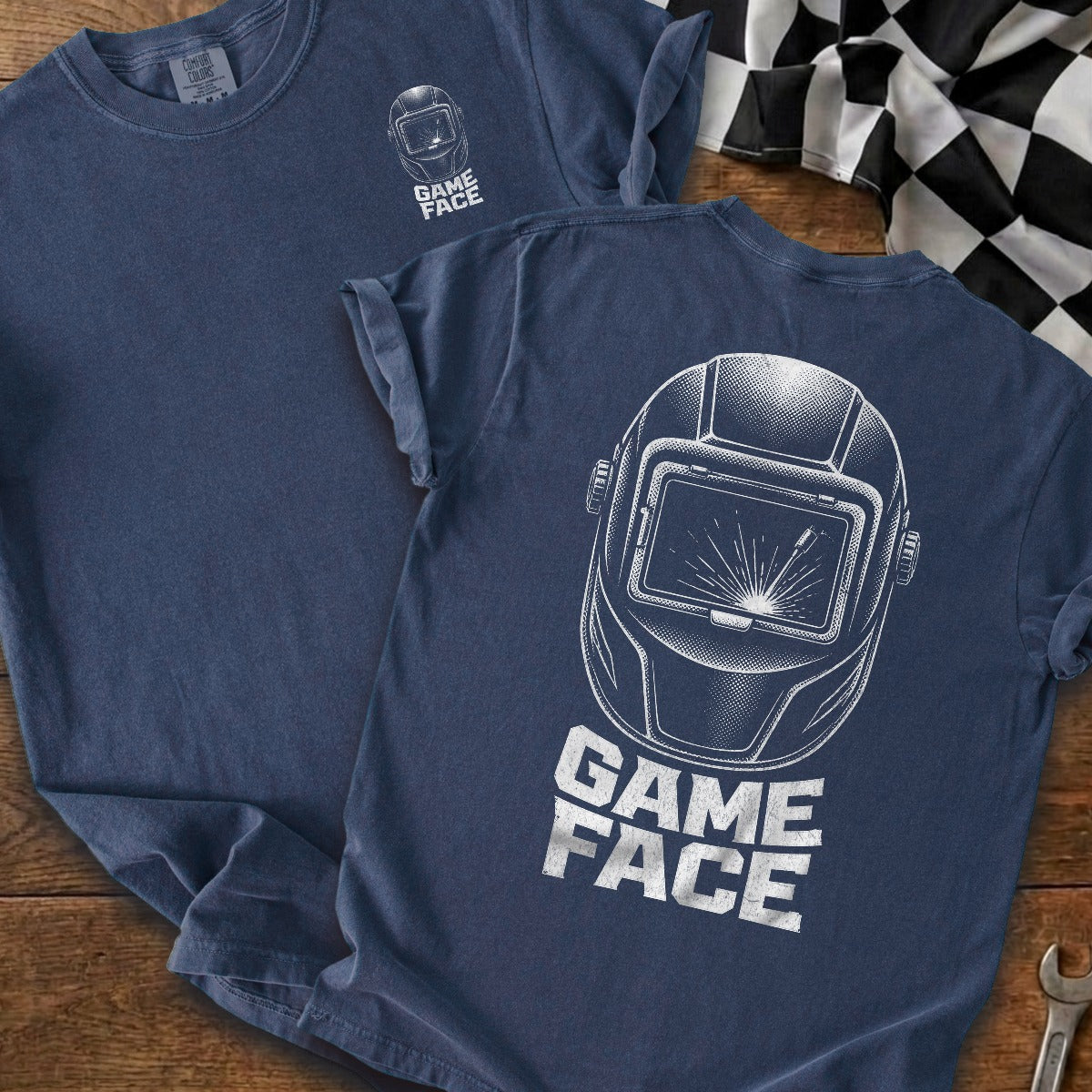 True Navy | Front & Back