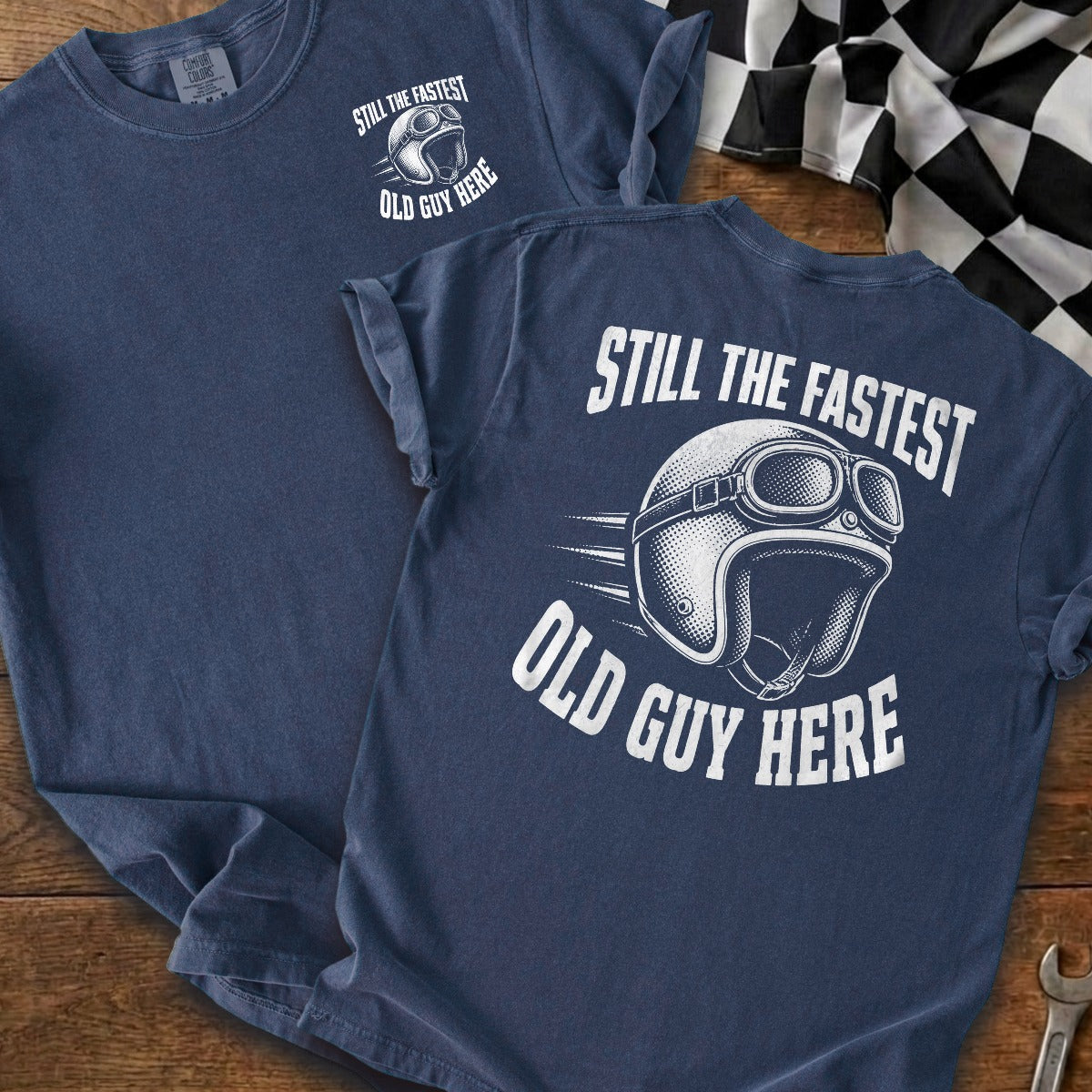 True Navy | Front & Back