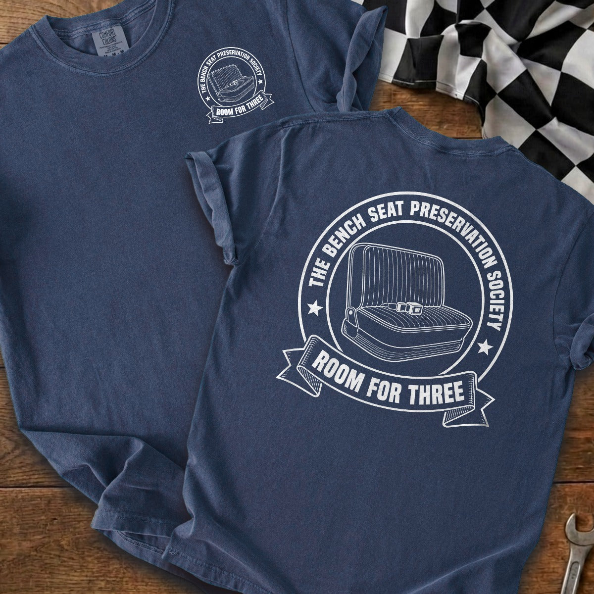 True Navy | Front & Back