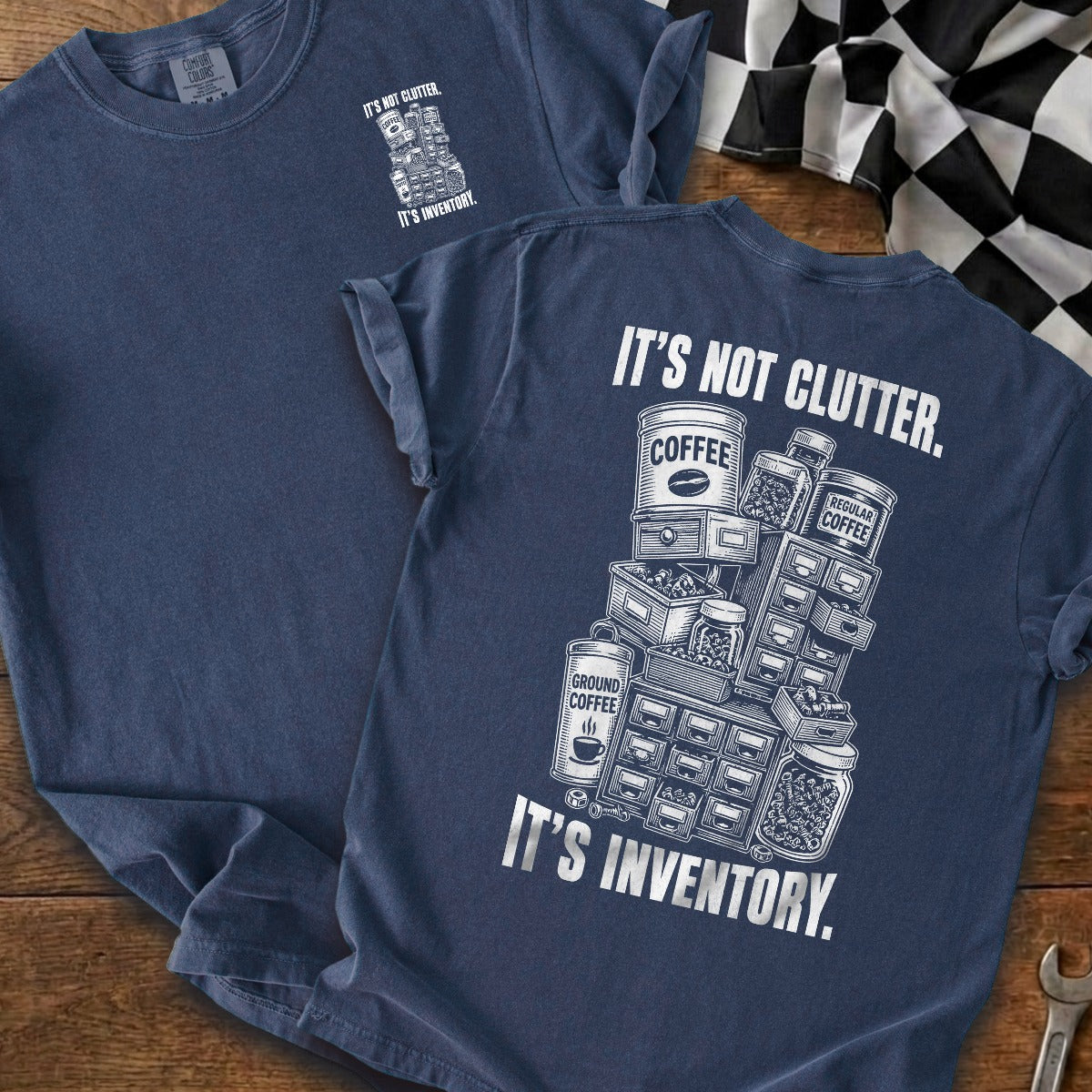True Navy | Front & Back