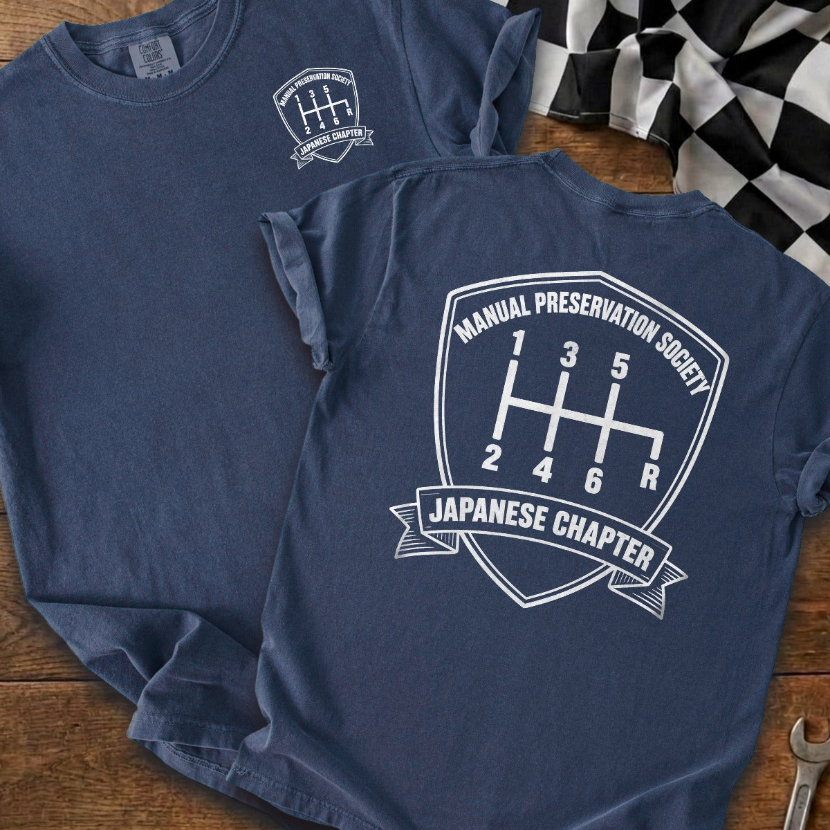 True Navy | Front & Back